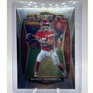 Patrick Mahomes II Silver Prizm 2020 Panini Select 130 NFL, Kansas City Chiefs